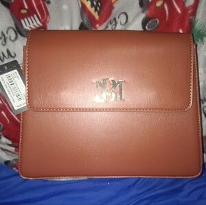 Badgley Mischka Crossbody Bag/Purse BM-4051  (Vegan Leather)